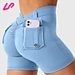 gym shorts with back pocket